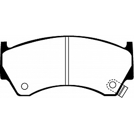 EBC Brakes Brake Pad - UD668
