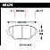 Hawk Performance Brake Pad - HB429F.681