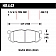 Hawk Performance Brake Pad - HB442F.496