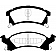 EBC Brakes Brake Pad - DP31175C