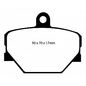 EBC Brakes Brake Pad - DP31287C