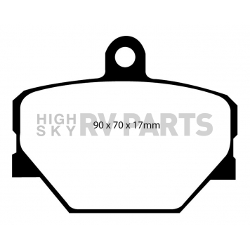 EBC Brakes Brake Pad - DP31287C