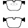 EBC Brakes Brake Pad - DP61451