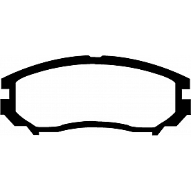 EBC Brakes Brake Pad - DP41755R