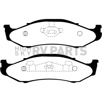 EBC Brakes Brake Pad - UD712