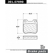 Stop Tech/ Power Slot Brake Pad - 301.07090