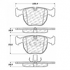 Stop Tech/ Power Slot Brake Pad - 300.06810