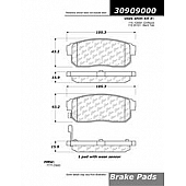 Stop Tech/ Power Slot Brake Pad - 309.09000