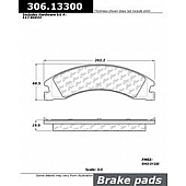 Stop Tech/ Power Slot Brake Pad - 306.13300