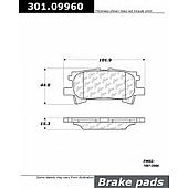 Stop Tech/ Power Slot Brake Pad - 301.09960