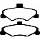 EBC Brakes Brake Pad - DP31323C