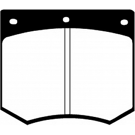 EBC Brakes Brake Pad - DP3291C