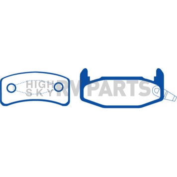 EBC Brakes Brake Pad - DP3978C