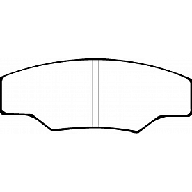 EBC Brakes Brake Pad - DP4003R