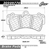 Stop Tech/ Power Slot Brake Pad - 309.09770