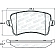 Stop Tech/ Power Slot Brake Pad - 308.13861