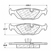 Stop Tech/ Power Slot Brake Pad - 300.02790
