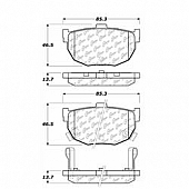 Stop Tech/ Power Slot Brake Pad - 300.03230