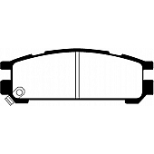 EBC Brakes Brake Pad - DP4821R