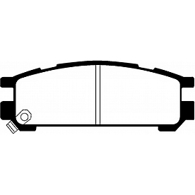 EBC Brakes Brake Pad - DP4821R