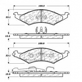 Stop Tech/ Power Slot Brake Pad - 300.03240