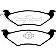 EBC Brakes Brake Pad - DP21625