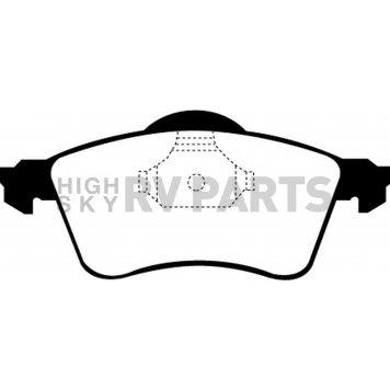 EBC Brakes Brake Pad - DP61115-1