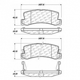 Stop Tech/ Power Slot Brake Pad - 300.03250