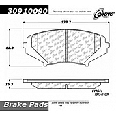Stop Tech/ Power Slot Brake Pad - 309.10090
