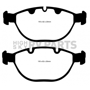 EBC Brakes Brake Pad - DP41472R