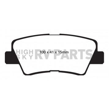 EBC Brakes Brake Pad - DP22031