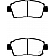 EBC Brakes Brake Pad - DP31459C