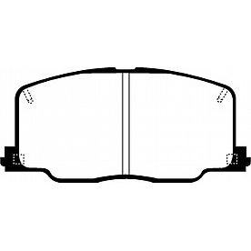 EBC Brakes Brake Pad - DP3725C