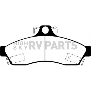 EBC Brakes Brake Pad - DP31181C
