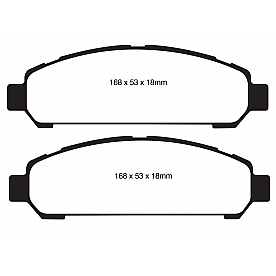 EBC Brakes Brake Pad - DP31851C