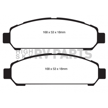 EBC Brakes Brake Pad - DP31851C