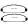 EBC Brakes Brake Pad - DP31851C