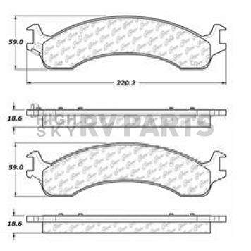 Stop Tech/ Power Slot Brake Pad - 300.08210