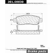 Stop Tech/ Power Slot Brake Pad - 301.08830