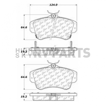 Stop Tech/ Power Slot Brake Pad - 300.08410