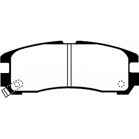 EBC Brakes Brake Pad - DP2738
