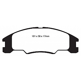EBC Brakes Brake Pad - DP31822C