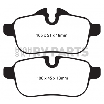 EBC Brakes Brake Pad - DP22046