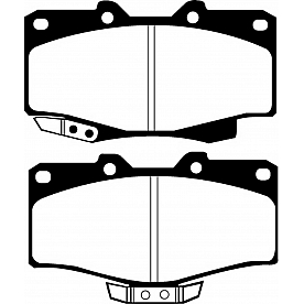 EBC Brakes Brake Pad - DP6807
