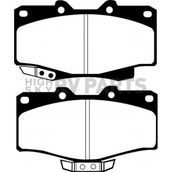 EBC Brakes Brake Pad - DP6807