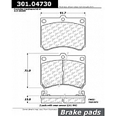 Stop Tech/ Power Slot Brake Pad - 301.04730
