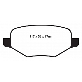 EBC Brakes Brake Pad - DP31826C