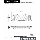 Stop Tech/ Power Slot Brake Pad - 301.05010