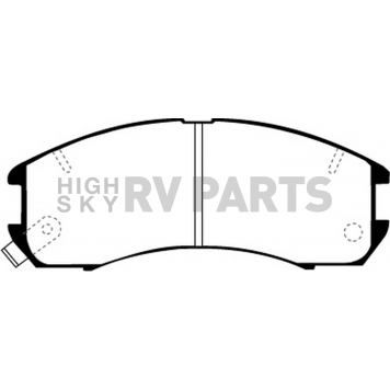 EBC Brakes Brake Pad - DP4705R