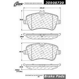 Stop Tech/ Power Slot Brake Pad - 309.08720